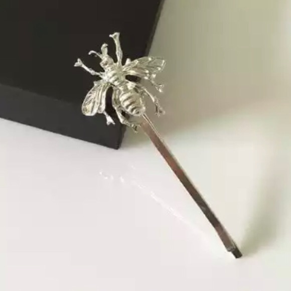 My Added Sparkle Accessories - Silver Bee Hair Pins